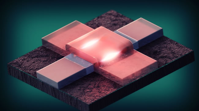 [image]Figure 1. Graphical representation of a Silicon CMOS transistor used in the experiment 