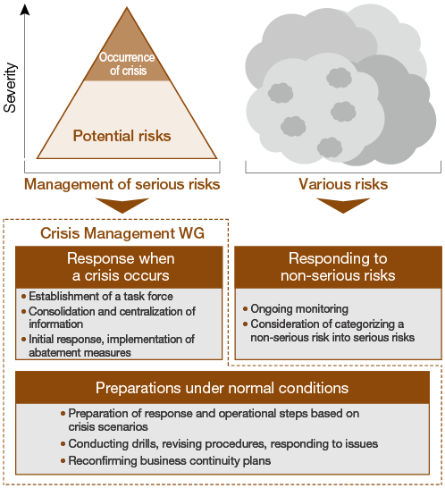 figure : Crisis Management Initiatives