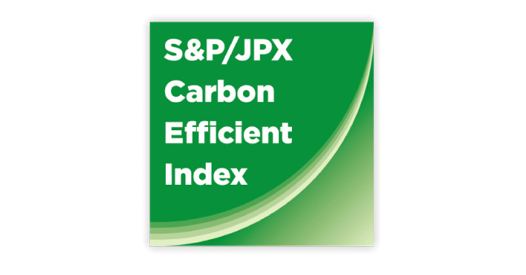 logo : S&P/JPX Carbon Efficient Index