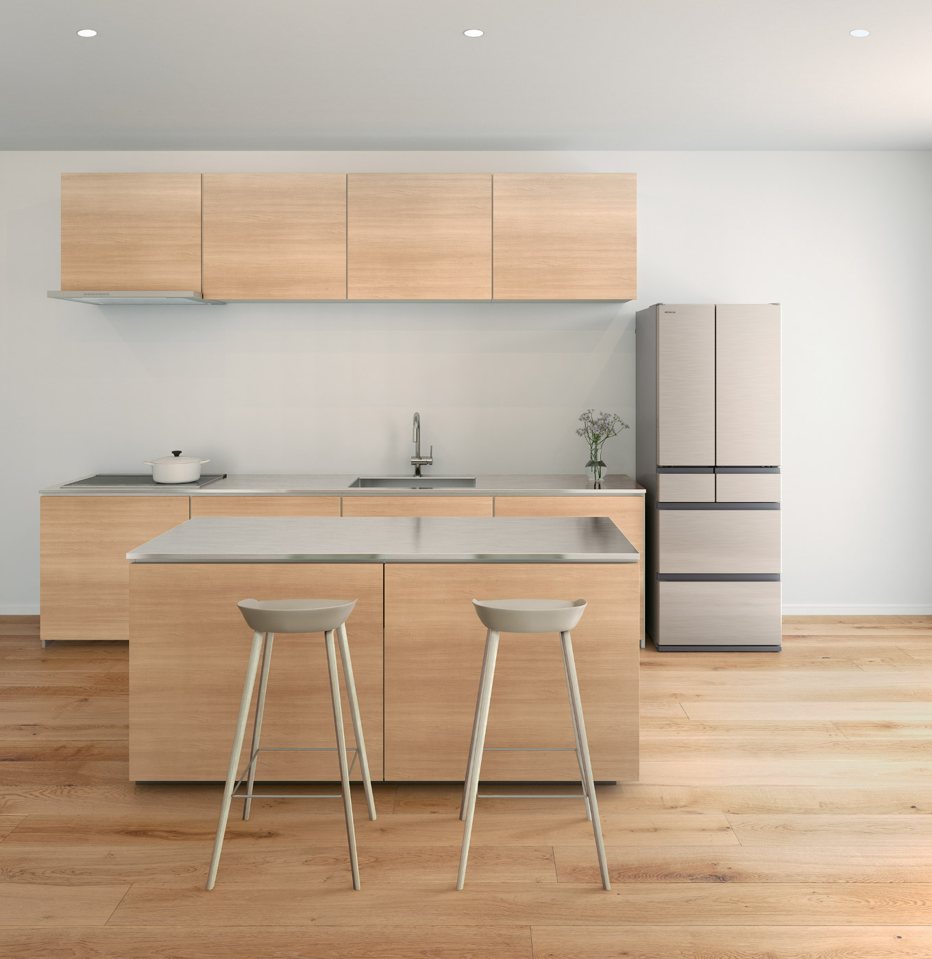 Refrigerator H Type: Finely crafted details : Research & Development ...